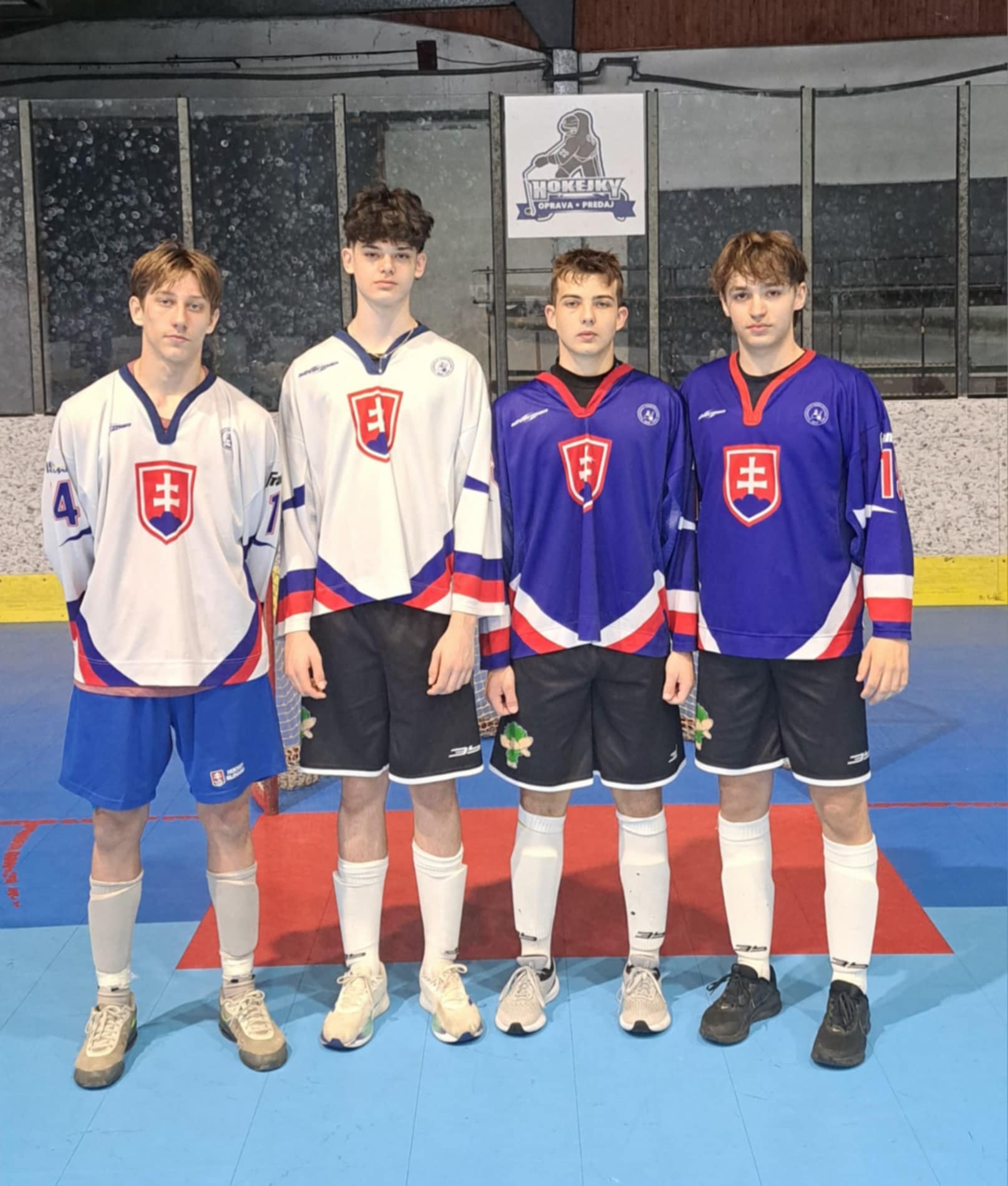 Róbert KRAJŇÁK, Juraj ČENČARIK, Tadeáš KOLIVOŠKA a Patrik BALÁŽ